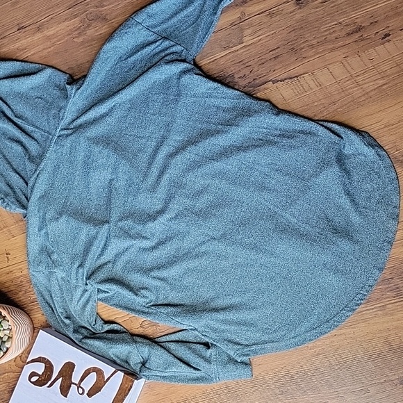 Maurices Zip Front Green Soft Hoodie - Picture 6 of 6